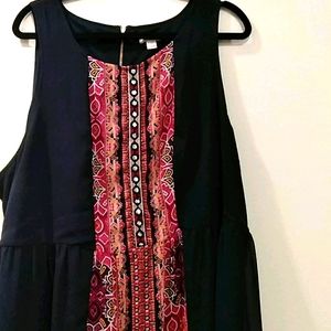Navy Maxi Dress